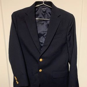 Lands End Boys Navy Blazer.